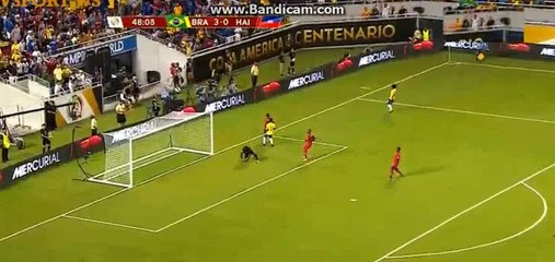 Philippe Coutinho Super Goal HD - Brazil 4-0 Haiti Copa America 09-06-2016