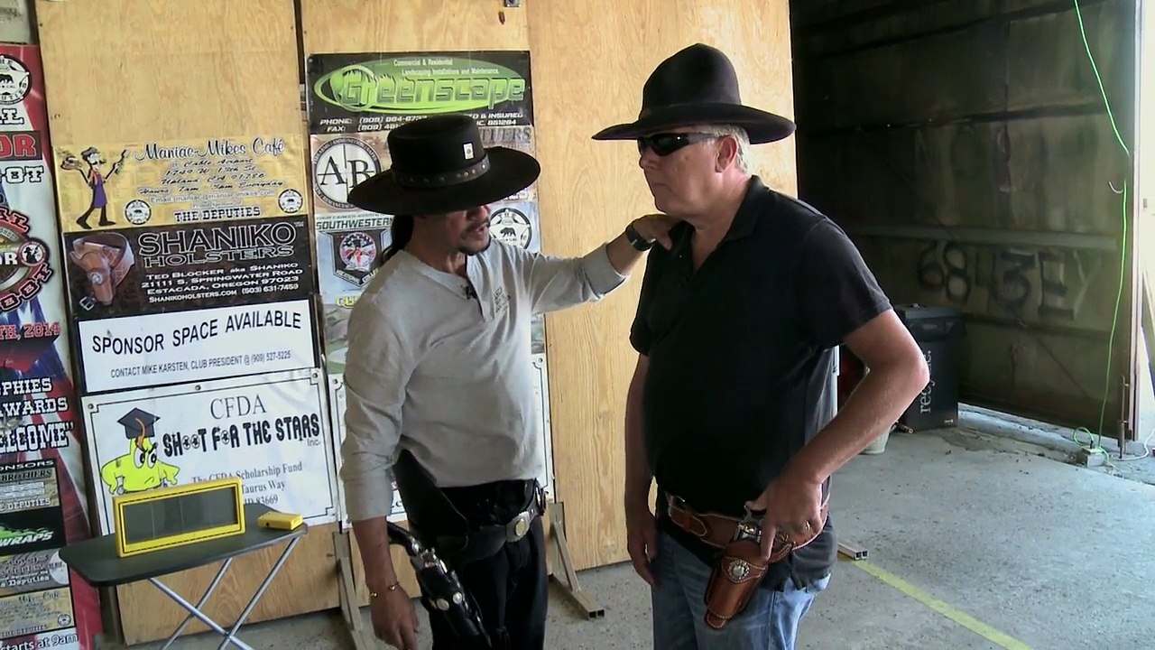 Can A Blind Man Fast Draw Shoot A Target In One Second-