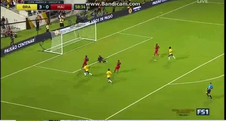 4-0 Gabriel Barbosa  Goal - Brazil 4-0 Haiti- 08-06-2016