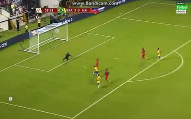 Gabriel Barbosa Goal 4:0 | Brazil vs Haiti (Copa America 2016)