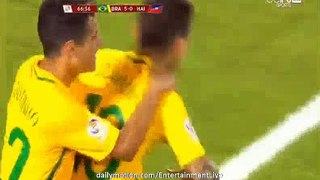 5-0 Lucas Lima Goal HD - Brazil 5-0 Haiti