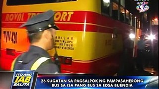 26 sugatan sa banggaan ng pampasaherong bus sa EDSA-Buendia (JUN212013)