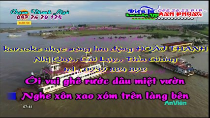 RUOC DAU MIET VUON karaoke full HD 2016 Điện Tử Anh Phụng