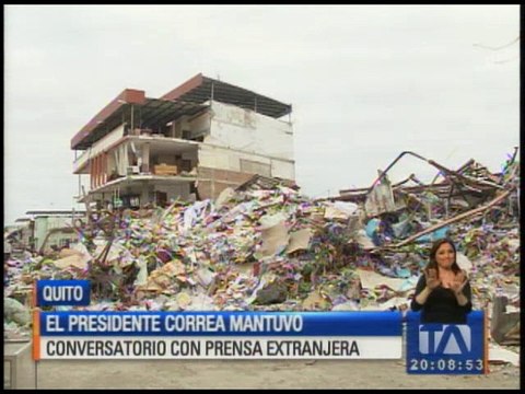 Correa sostiene que las deudas del Estado con proveedores han sido pagadas