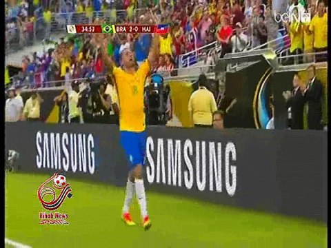 اهداف مباراة ( البرازيل 7-1 هايتي ) كوبا أمريكا