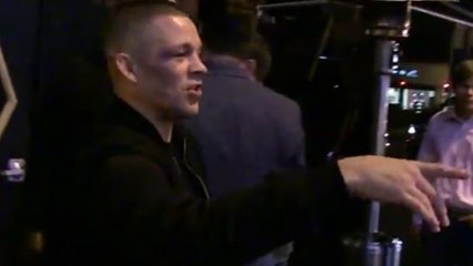 Nate Diaz & His Girlfriend Hounded By TMZ "Whats up my N*gga!"