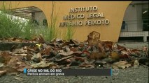 Peritos entram em greve e IML do Rio para de receber corpos