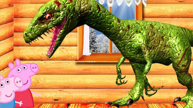 Играть С Свинка Пеппа | Человек-паук и динозавры | Cartoon Peppa Pig