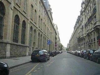 Paris 8eme rue Portalis et rue de Madrid
