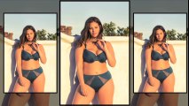 Ashley Graham Strips Down To Lingerie For Yacht Shoot