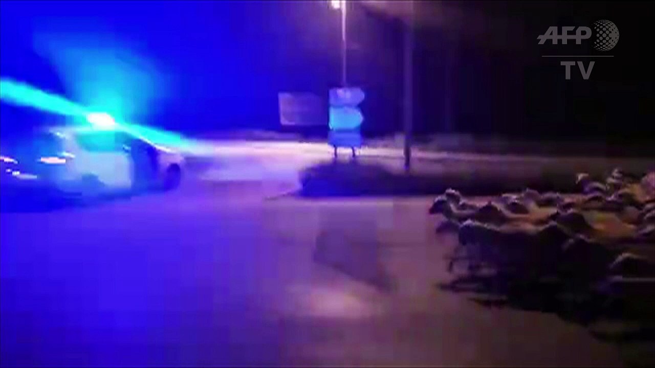 Espagne: invasion de mouton dans la petite ville d'Huesca