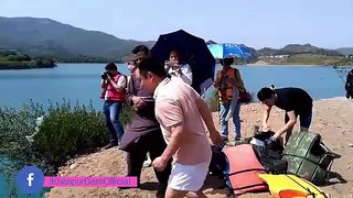 Tourists From China are Jumping in Sprume Water of Khanpur Dam.