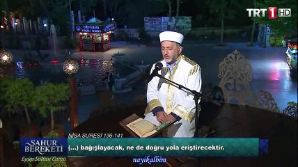 Kerim Öztürk Nisa suresi Ramazan 2016