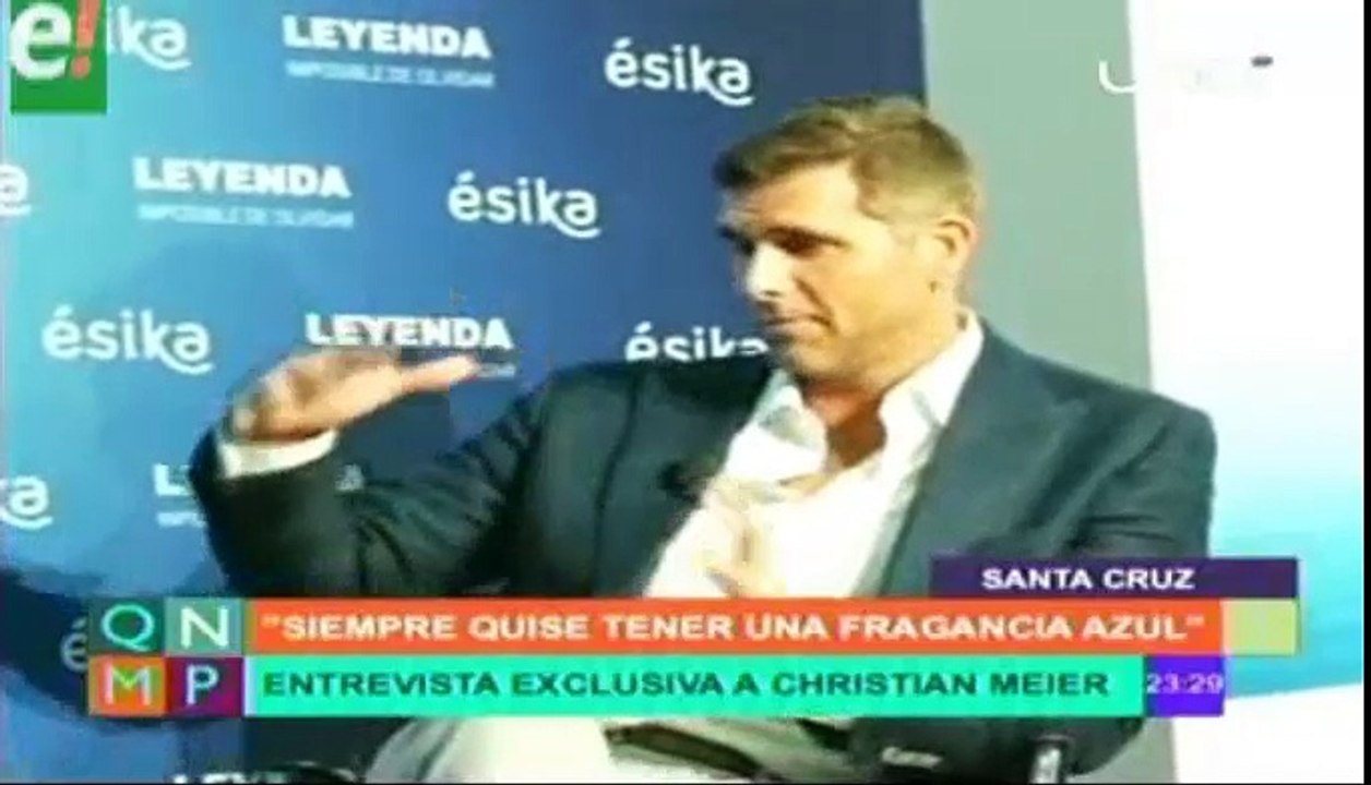 Entrevista a Christian Meier - Programa ‪'Que No Me Pierda‬'