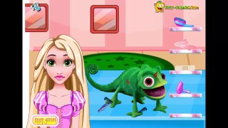 ᴴᴰ ♥♥♥ Disney Frozen Games - Frozen Rapunzel Pascal Care - Baby videos games for kids Part 5