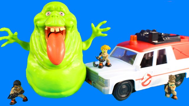 Ghostbusters Ecto Minis Ecto-1 Slimer et des tonnes de Glow dans l'appel des ténèbres Jouets Qui Ya Va