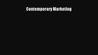 Read Contemporary Marketing Ebook Free