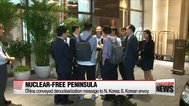 China sends clear message of denuclearization to N.K. top official