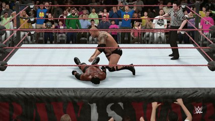 WWE 2K16 booker t v the rock