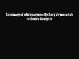 Download Summary of #Askgaryvee: By Gary Vaynerchuk Includes Analysis E-Book Download