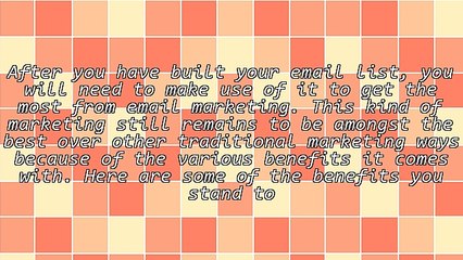 6 Benefits of Email Marketing