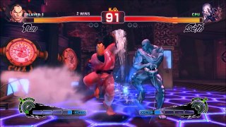 Ultra Street Fighter IV Dan vs Seth