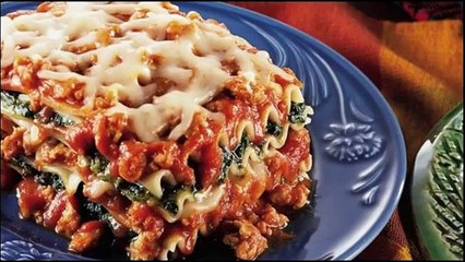 Recipe Spinach-Chicken Lasagna