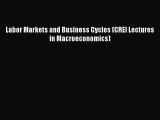Download Labor Markets and Business Cycles (CREI Lectures in Macroeconomics) PDF Free
