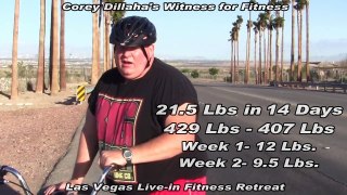 430Lb Man Rides Industrial Tricycle-Loses 22 Lbs in 14 Days