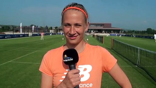Tennis WTA/ATP - Myrtille Georges prépare Wimbledon au Lawn Tennis de Deauville