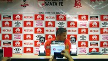 [Rueda de prensa Carlos Valencia] Santa Fe (1) - Cortulua(1) - - Liga Águila 2016-I