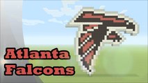 Minecraft - Pixel Art Tutorial and Showcase - Atlanta Falcons (NFL)