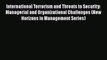 Download International Terrorism and Threats to Security: Managerial and Organizational Challenges