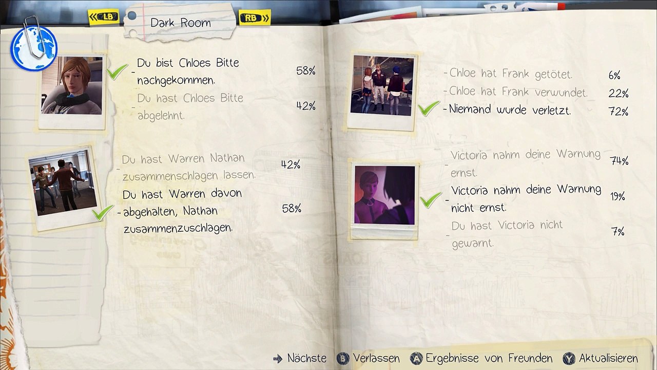 roskapu spielt Life is Strange #36 - Episode IV - Dark Room [deutsch]