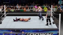 Dean Ambrose vs Chris Jericho - WWE Smackdown 9-6-2016 - Epic Match Highlights - WWE 2K16