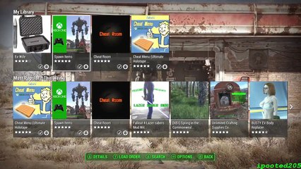 Fallout 4 Console Mods #1 Spawn Items (Xbox One Mods)