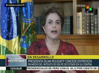 Rousseff: Era imposible prever una crisis política de esta dimensión