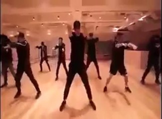 exo monster dance practice