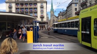 Zürich Paradeplatz: Schiffshorn (17.07.2014 17:15)