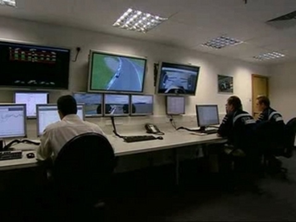 ITV - Blundell in Williams Simulator