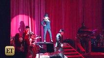 Christina Aguilera Goes Red! Star Debuts New Hue at Hillary Clinton Concert
