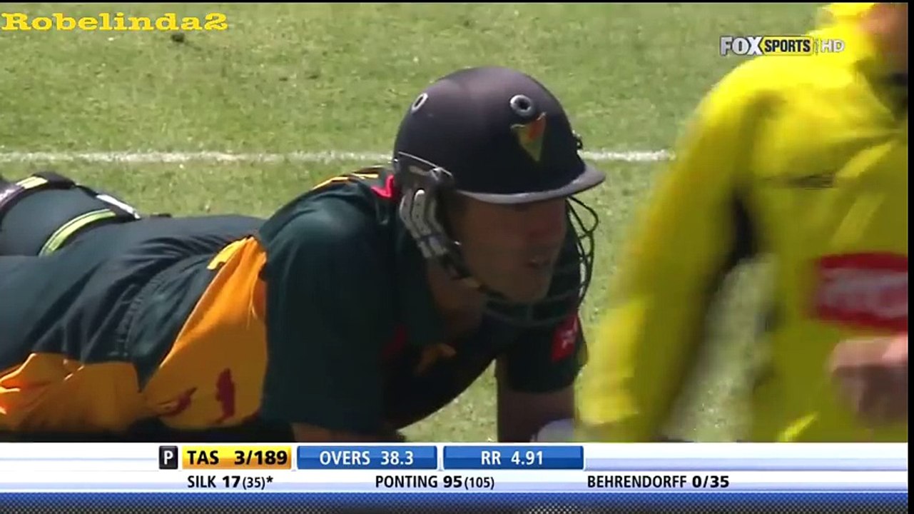 Ricky Ponting FINED $250 for throwing bat 2013 HD