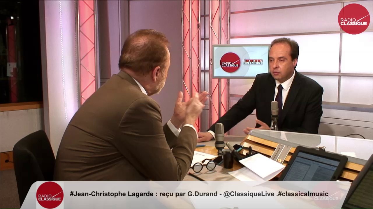 "Si le pays est bloqué, c'est parce que le pouvoir est trop faible" Jean-Christophe Lagarde (09/06/2016)