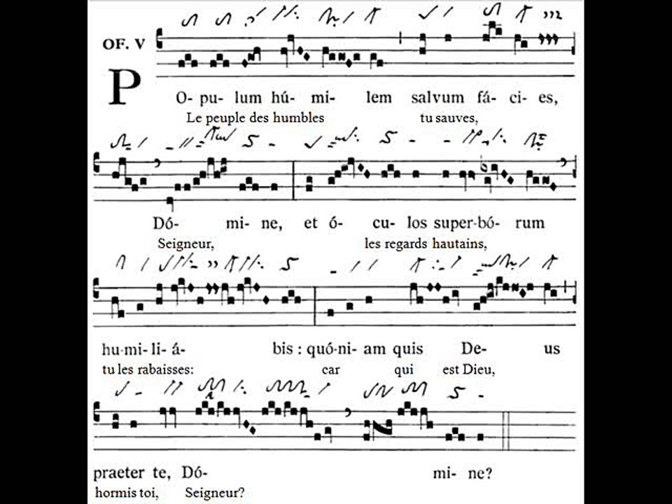 Offertorium Populum Humilem Dominica Xiv Tpa 14e To Video Dailymotion