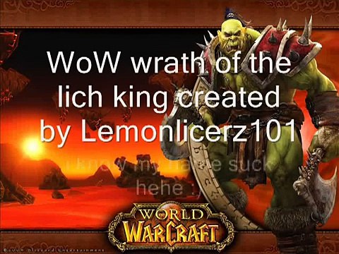 WoW wrath of the lich king client installer