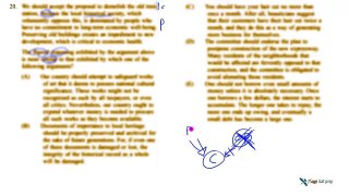 LSAT Prep Test June 2007 Section 3 Question 20 old train station - 7Sage