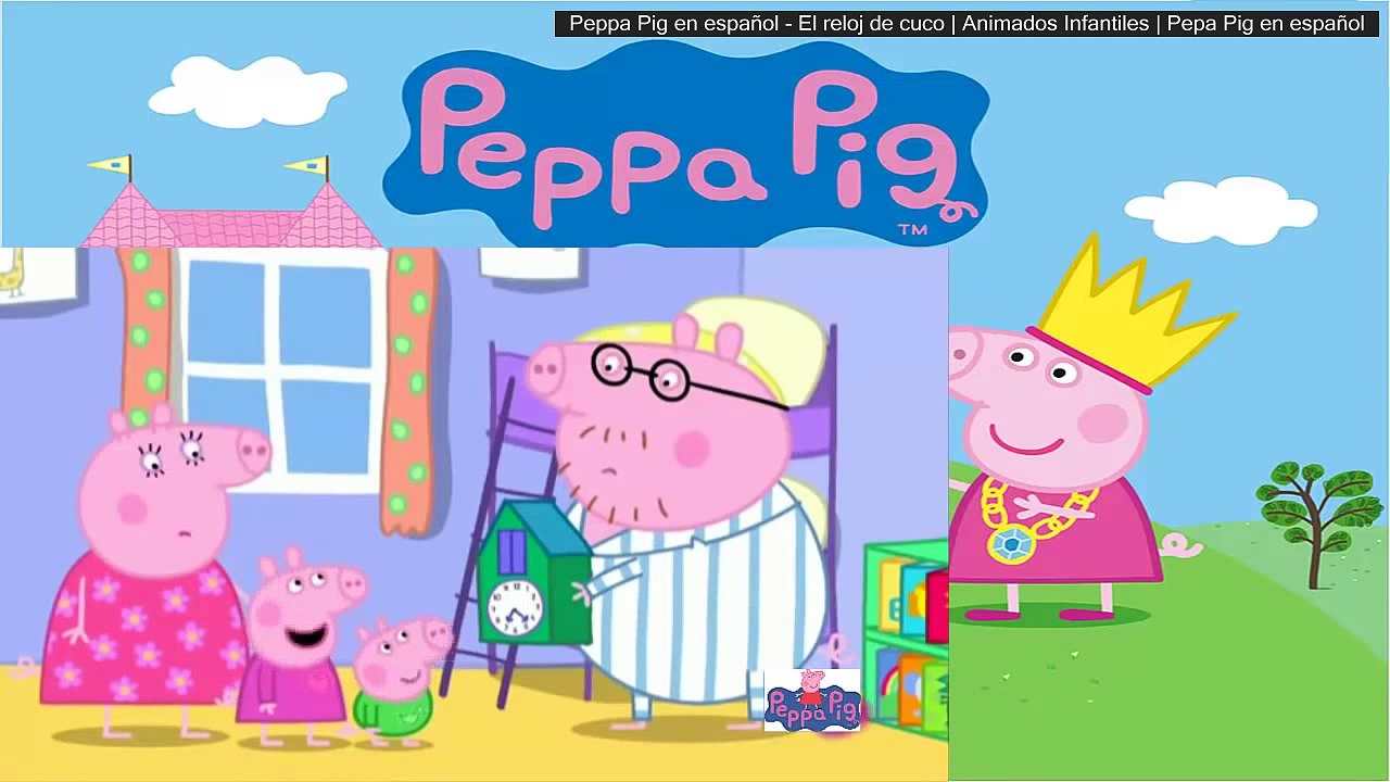 Peppa Pig en español - El reloj de cuco | Animados Infantiles | Pepa Pig en español