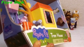 Peppa Pig Tree House, Peppa Pig's Medical Case Meets New Friends Маша и Медведь, Dora the Explorer