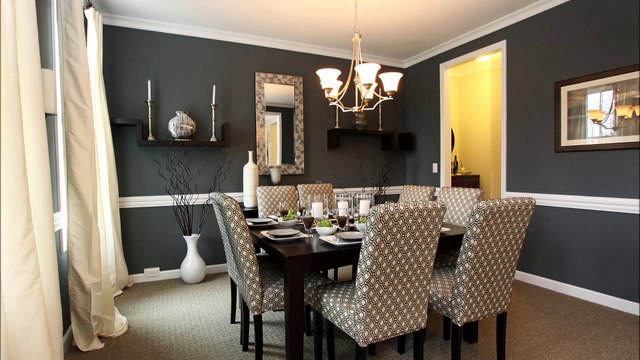 Light Gray Interior Design Dining Room