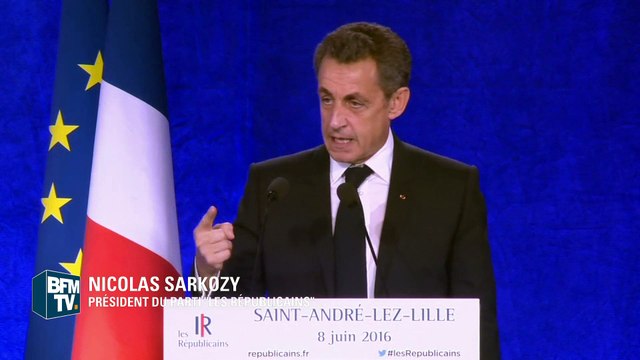 Nicolas Sarkozy fustige le triomphe des minorités